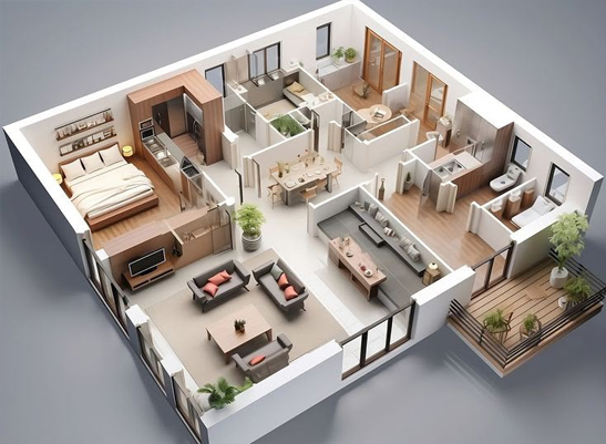 3D Building Plan Services