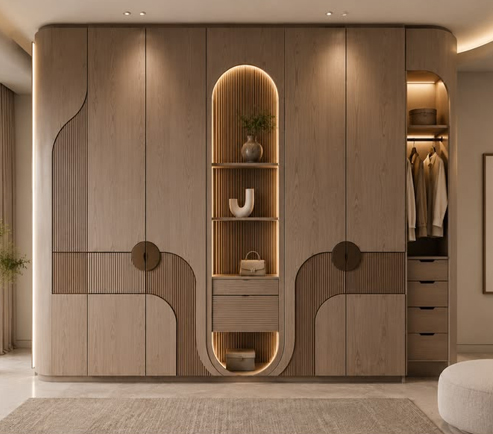 Modern Custom Wardrobe Interior
