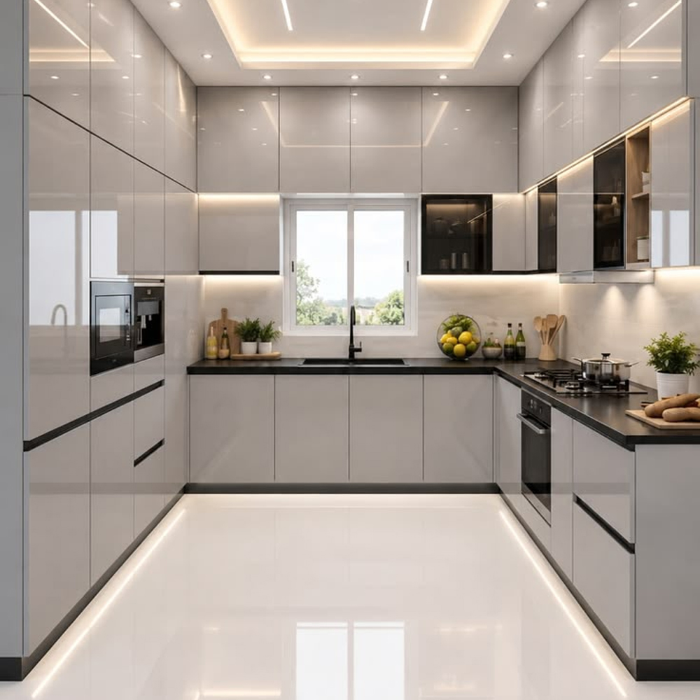 Modern Modular Kitchen Interior